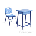 Bureau de chaise d'école de jardin d'enfants de table d'élève simple